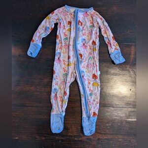 Little Sleepies Blue and Pink Kids One Piece